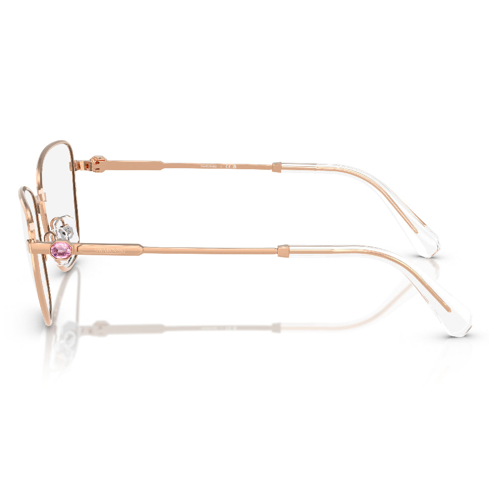 Gafas de Vista para Mujer Swarovski 1018 4014 - metálicas color Oro Rosado