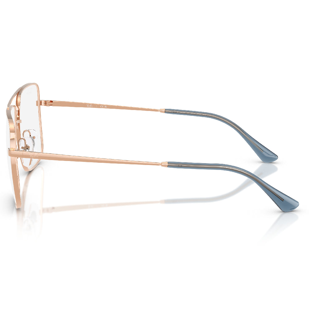 Gafas de Vista para Hombre Ray-Ban 3758V Ari 3094 - metálicas color Oro Rosado