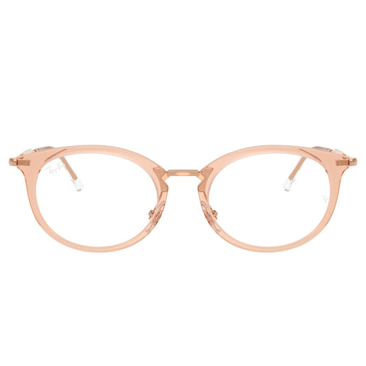 Gafas de Vista para Hombre Ray-Ban 7255 8124 - metálicas color Beige