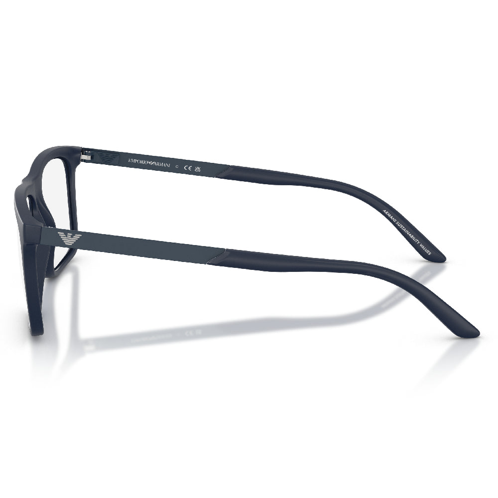 Gafas de Vista para Hombre Emporio Armani 3253 6244 - metálicas color Azul