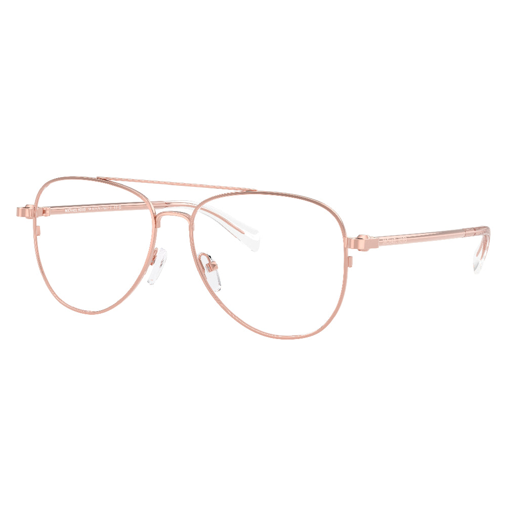 Gafas de Vista para Mujer Michael Kors 3089 Sao Paulo 1108 - metálicas color Oro rosado