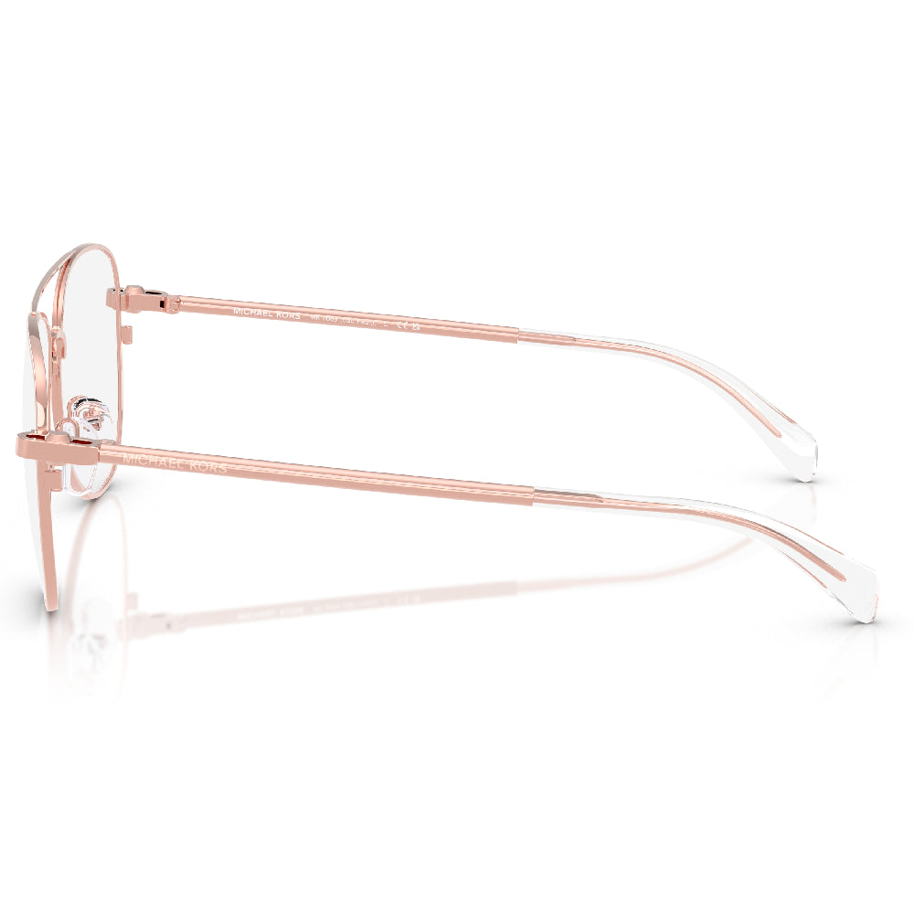 Gafas de Vista para Mujer Michael Kors 3089 Sao Paulo 1108 - metálicas color Oro rosado