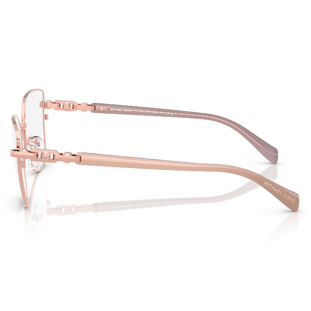 Gafas de Vista para Mujer Michael Kors 3090 Nikki Beach 1108 - metálicas color Oro rosado