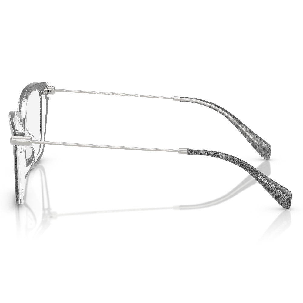 Gafas de Vista para Mujer Michael Kors 4150U Kingston 4009 - metálicas color Gris