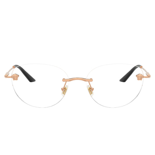 Gafas de Vista para Mujer Versace 1305 1412 - metálicas color Oro Rosado