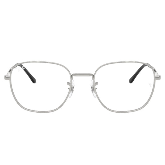 Gafas de Vista para Hombre Ray-Ban 6534 2501 - metálicas color Plateado