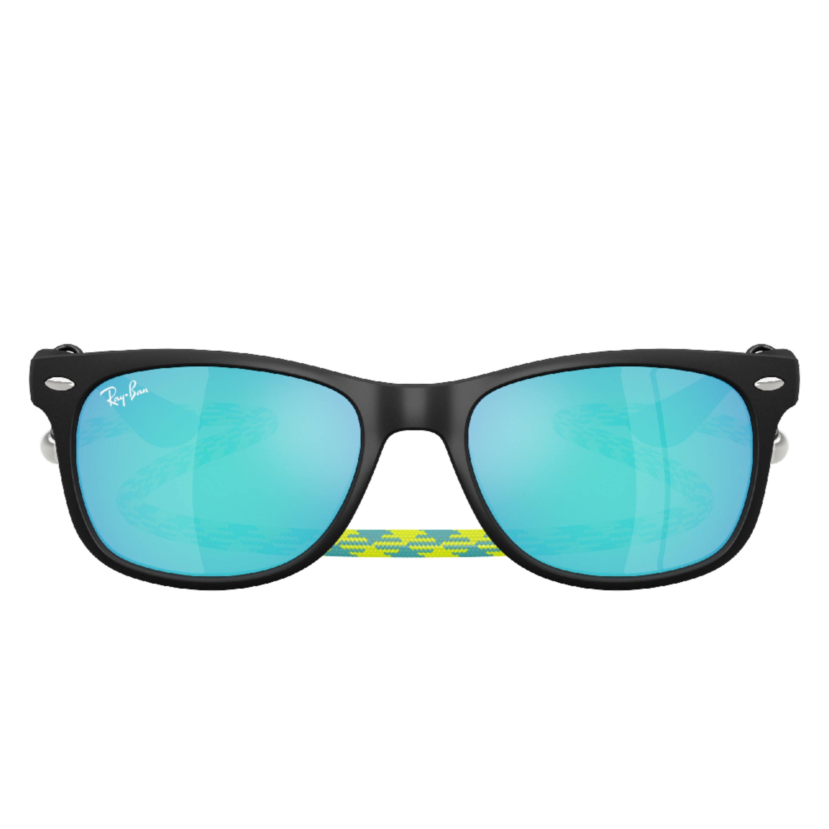 Gafas de sol para Niño Ray-Ban 9052S 702855 - en nylon color Negro