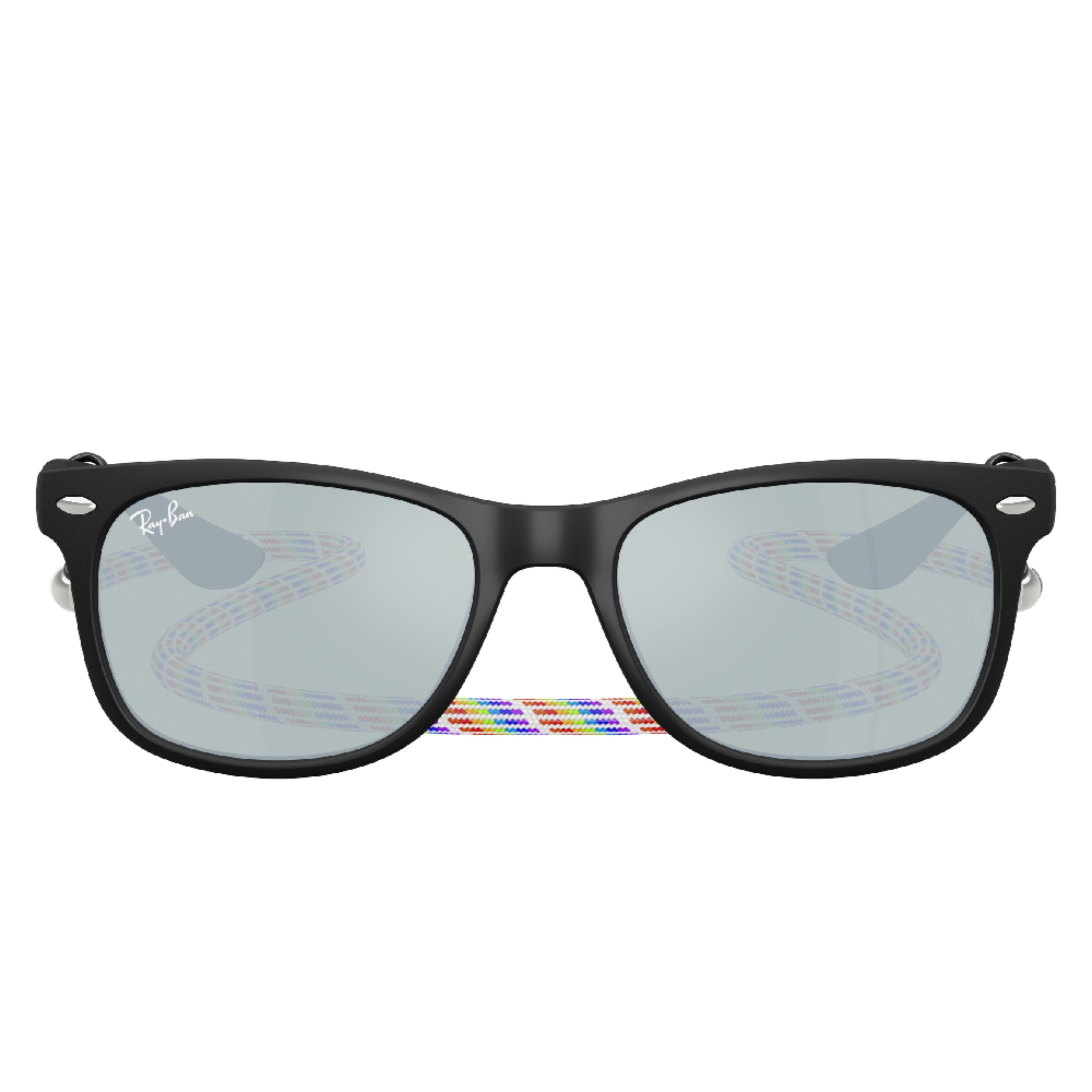 Gafas de sol para Niño Ray-Ban 9052S 7028Y4 - en nylon color Negro