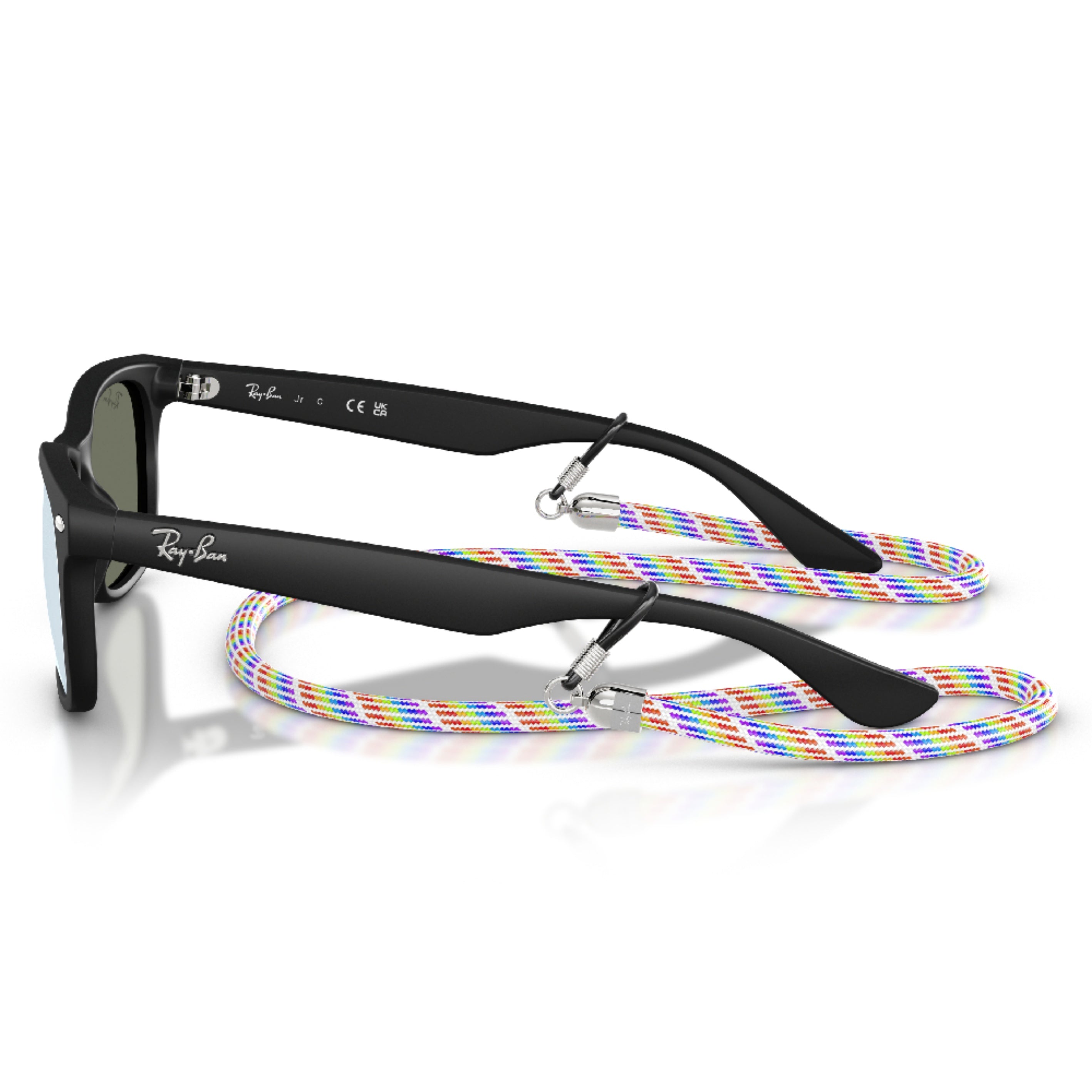 Gafas de sol para Niño Ray-Ban 9052S 7028Y4 - en nylon color Negro