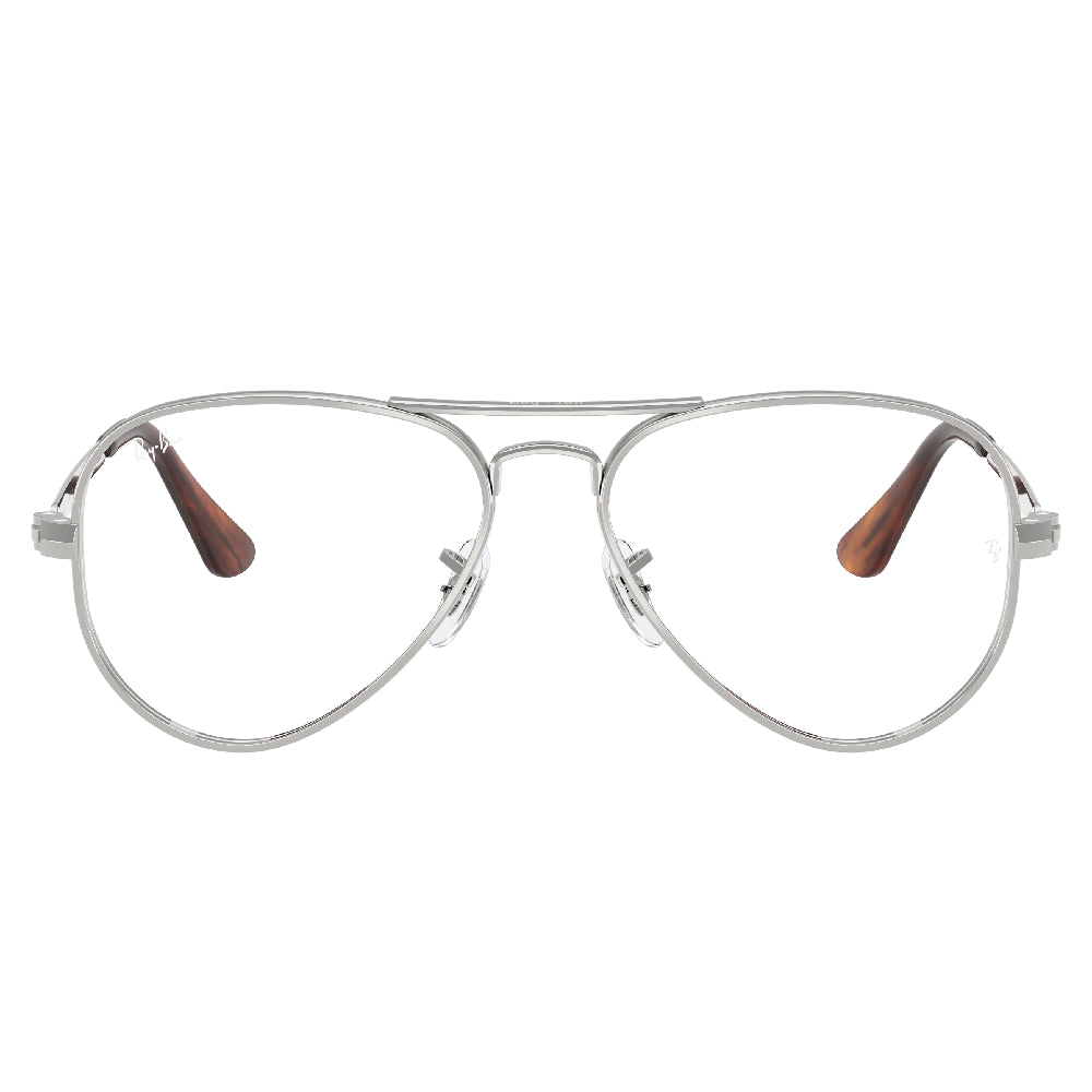 Gafas de Vista para Hombre Ray-Ban 3925V Aviator max 2501 - metálicas color Plateado