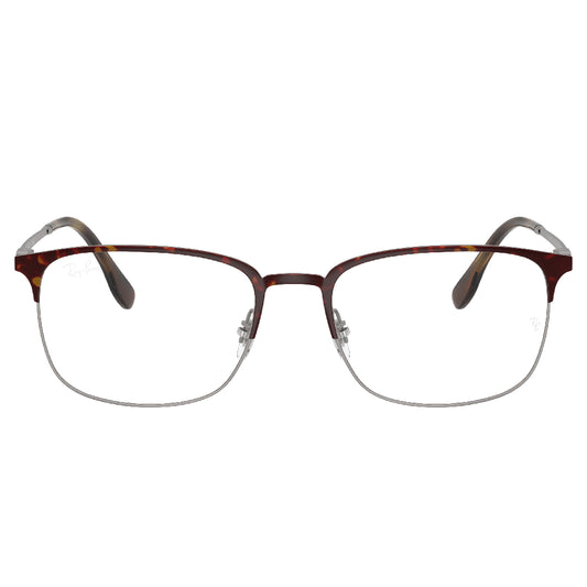 Gafas de Vista para Hombre Ray-Ban 6494 3223 - metálicas color Café/gris