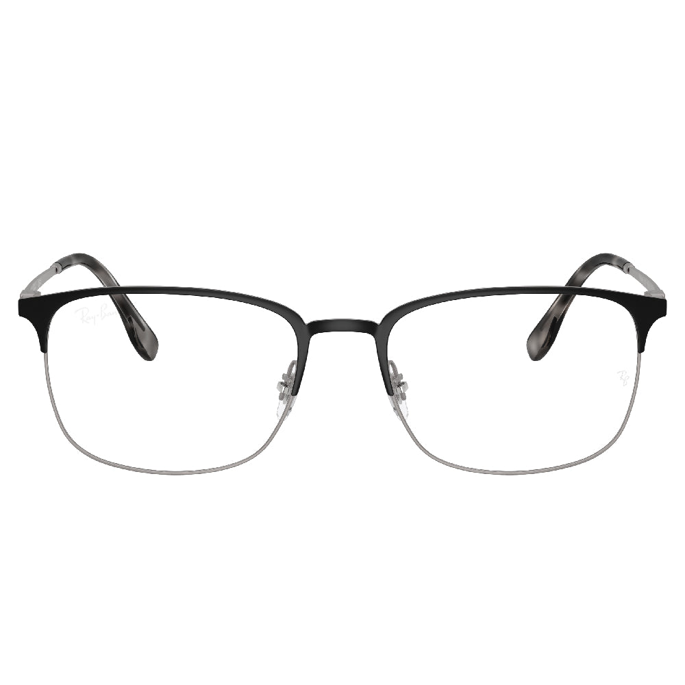 Gafas de Vista para Hombre Ray-Ban 6494 3187 - metálicas color Negro/gris
