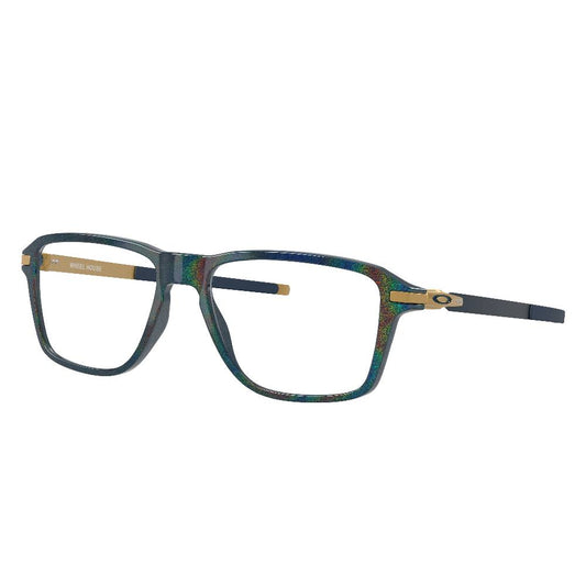 Gafas de Vista para Hombre Oakley 8166 Wheel House 816609 - metálicas color Azul