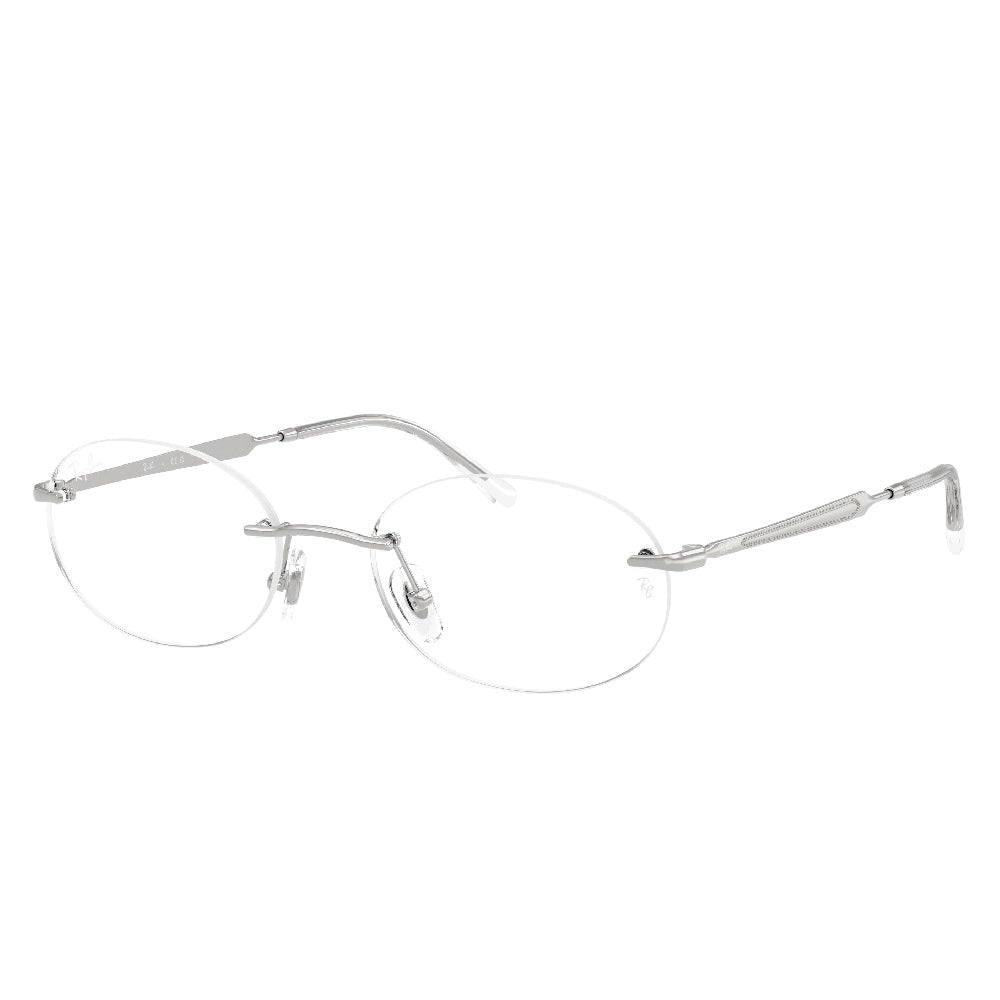 Gafas de Vista para Hombre Ray-Ban 3767V 2501 - metálicas color Plateado