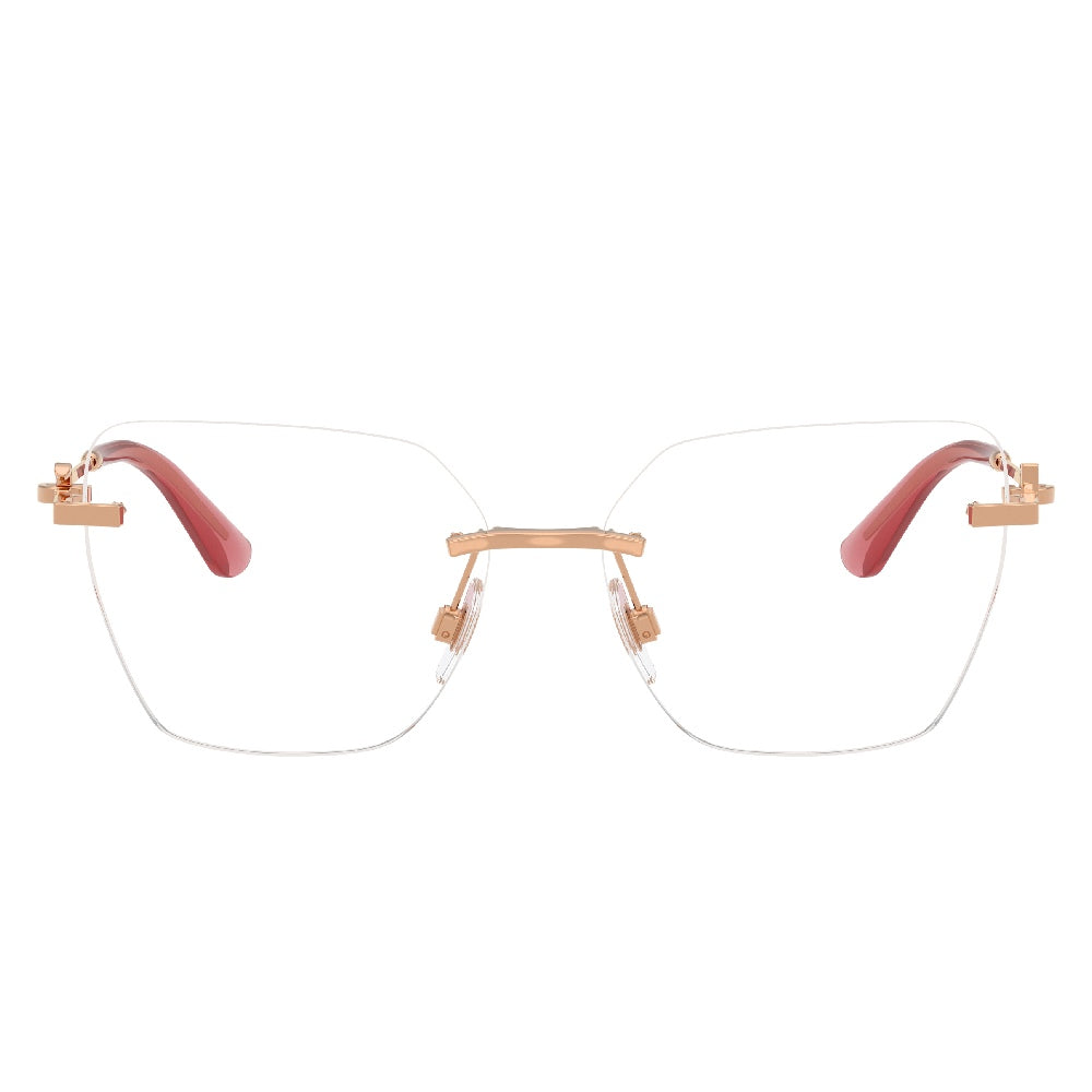 Gafas de Vista para Mujer Dolce & Gabbana 1363 1298 - metálicas color Oro rosado