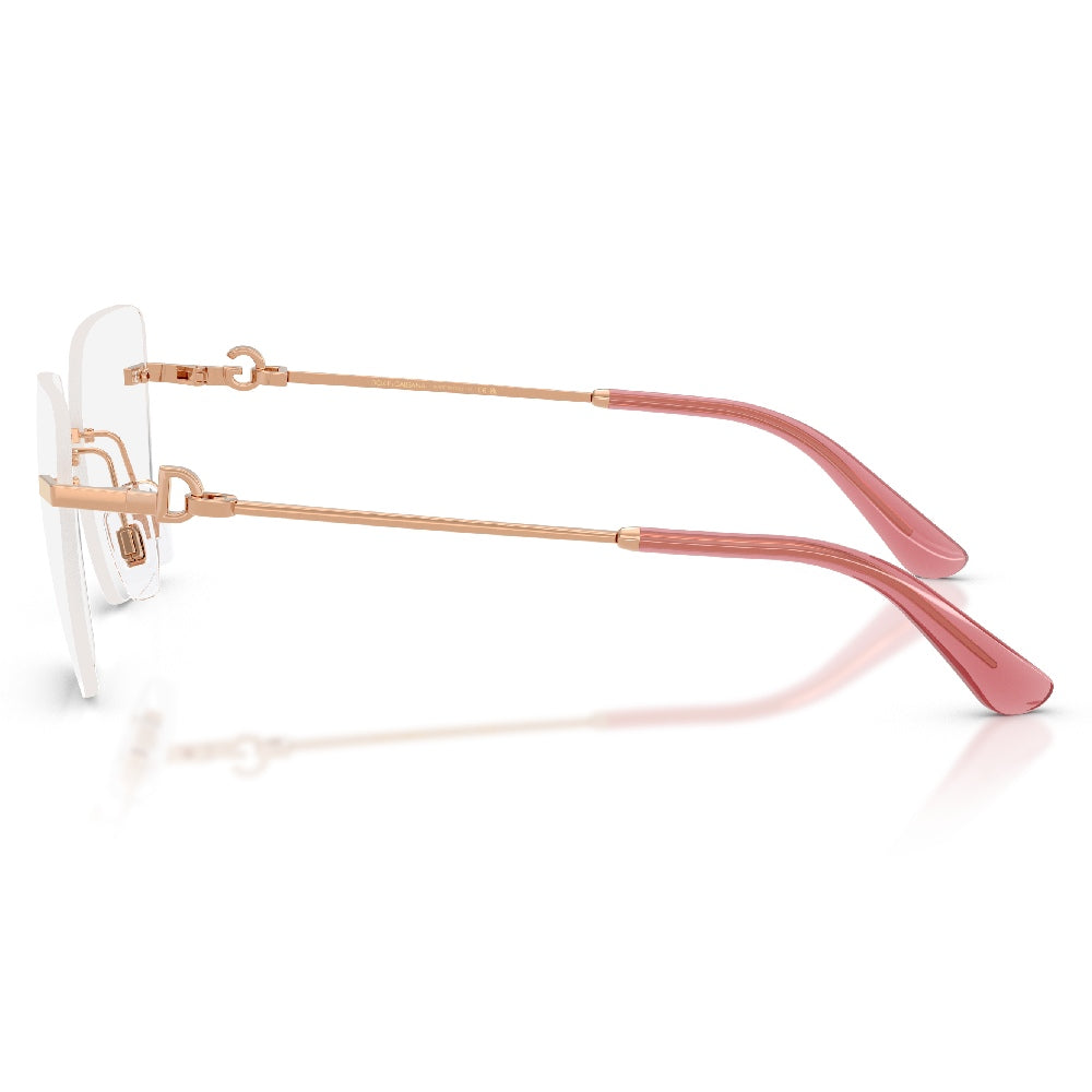 Gafas de Vista para Mujer Dolce & Gabbana 1363 1298 - metálicas color Oro rosado