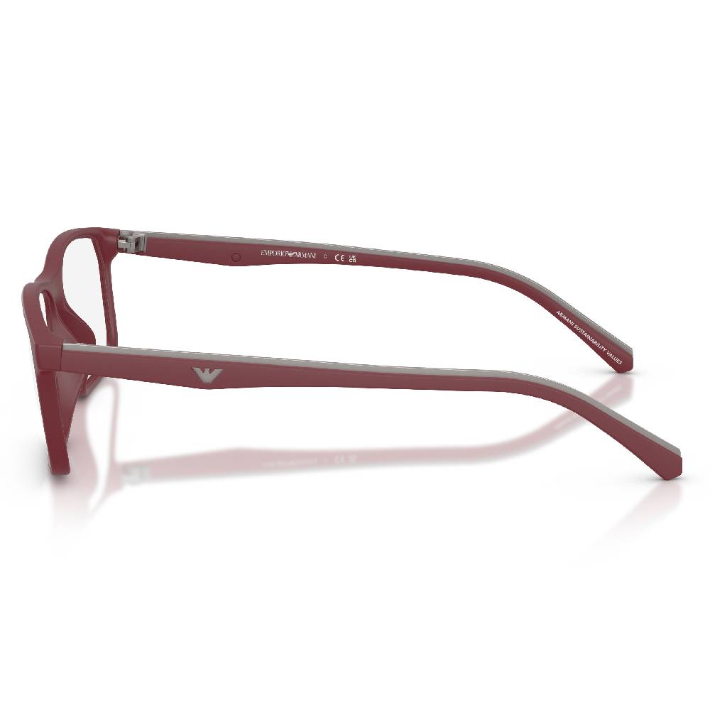 Gafas de Vista para Hombre Emporio Armani 3266U 5261 - Caucho color Rojo