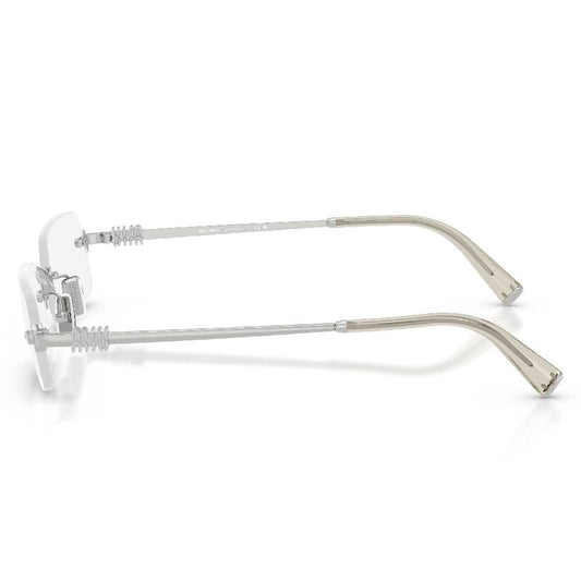 Gafas de Vista para Mujer Miu Miu 50YV 1BC1O1 - metálicas color Plateado
