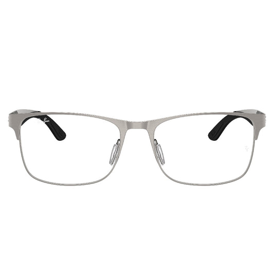 Gafas de Vista para Hombre Ray-Ban 7550 3214 - metálicas color Gris
