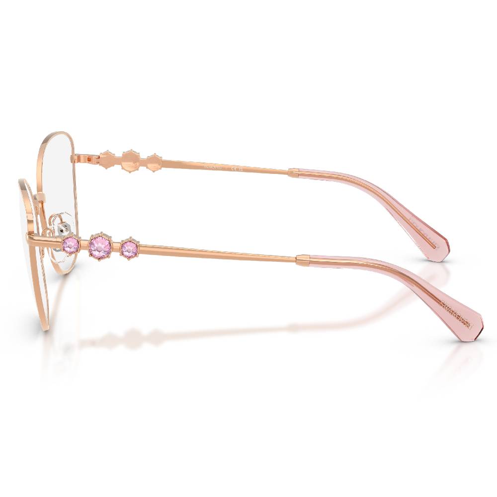 Gafas de Vista para Mujer Swarovski 1034 4014 - metálicas color Oro rosado