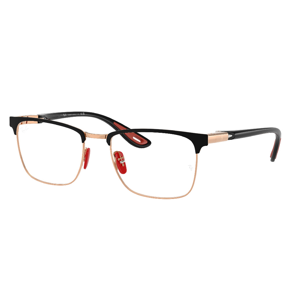 Gafas de Vista para Hombre Ray-Ban 6621M F132 - metálicas color Negro, oro rosado