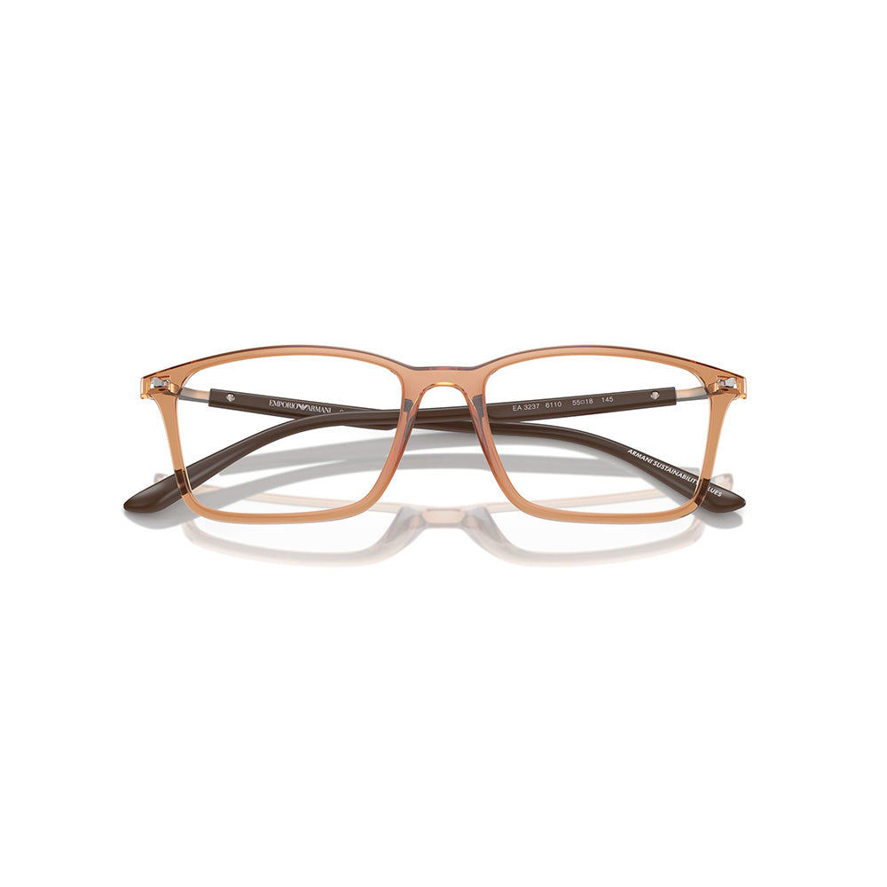 Gafas de Vista para Hombre Emporio Armani 3237 6110 - Inyectadas color Café