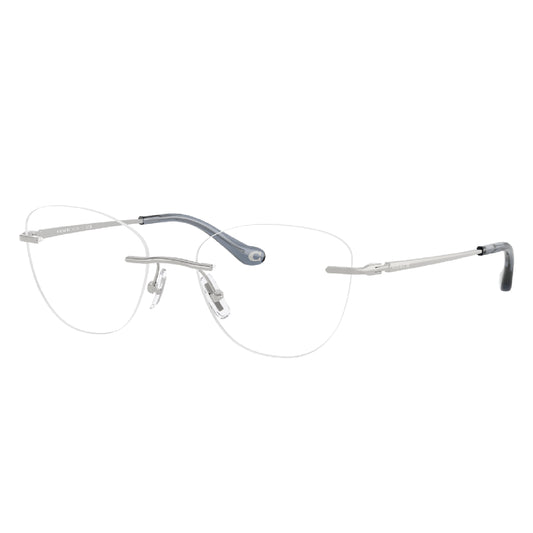 Gafas de Vista para Mujer Coach 5185 9001 metálicas color Plateado