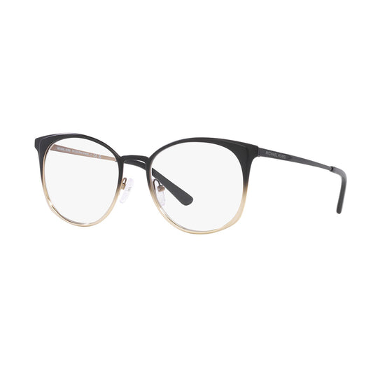 Gafas de Vista para Mujer Michael Kors 3022 - Metálicas color Negro y Dorado