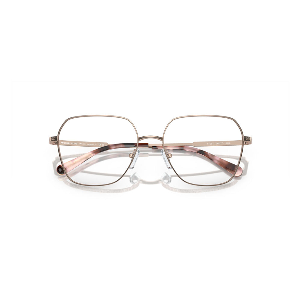 Gafas de Vista para mujer Michael Kors 3071 Avignon 1108 - Metálicas color Oro Rosado