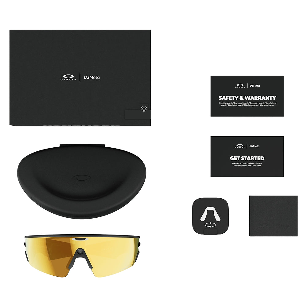 Gafas de sol Oakley Meta Vanguard Unisex 800104 - en O MATTER™, color Negro