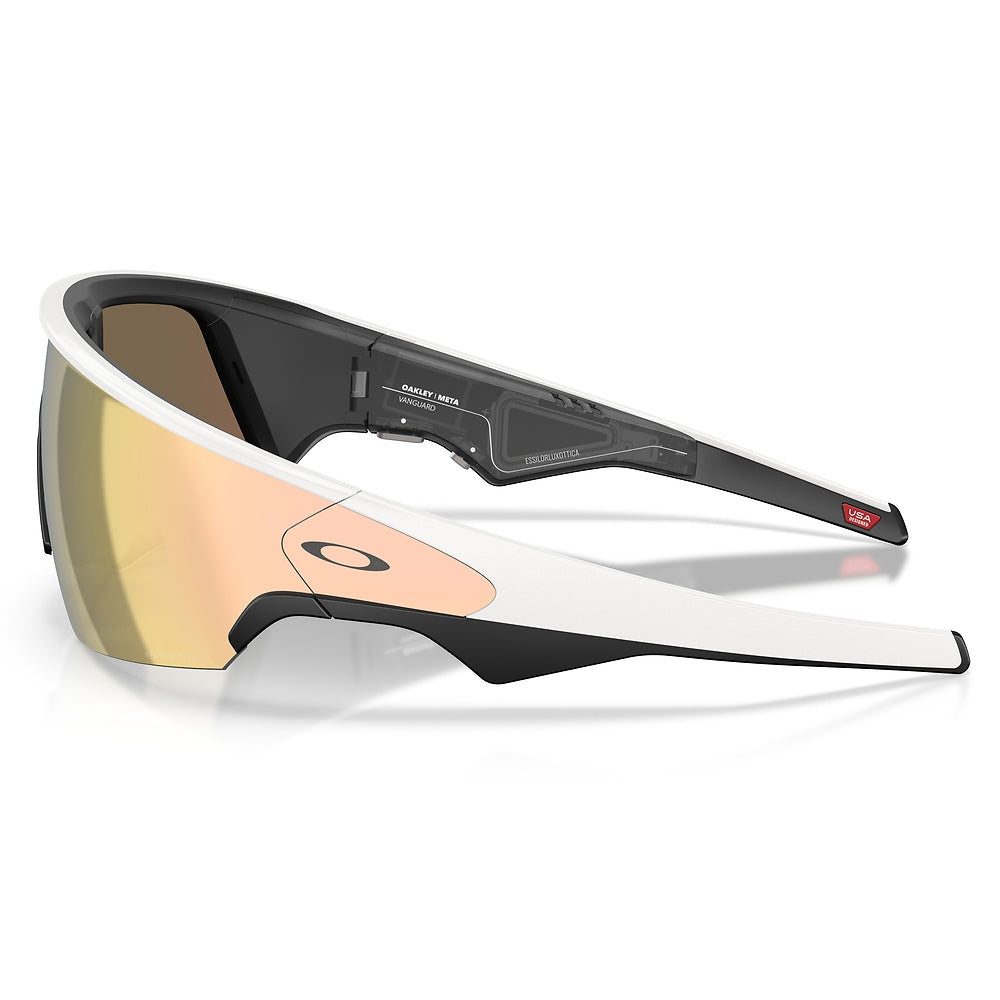 Gafas de sol Oakley Meta Vanguard Unisex 800108 - en O MATTER™, color Blanco