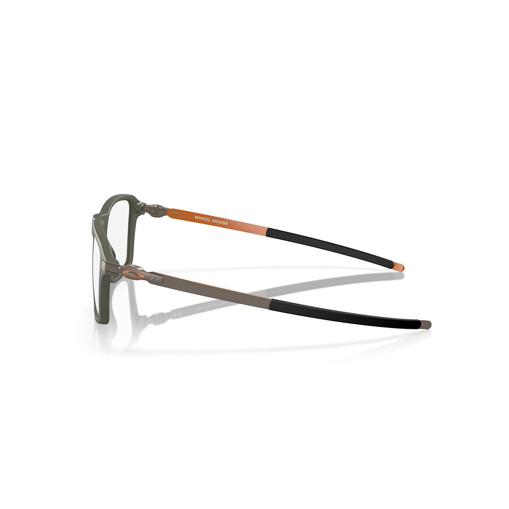 Gafas de Vista para hombre Oakley 8166 Wheel House 816607 - Metálicas color Verde