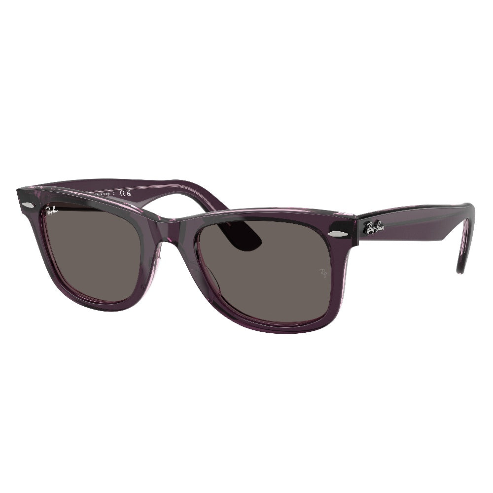 Gafas de Sol para Hombre Ray-Ban 2140 Wayfarer 1447B1 - en acetato color Morado