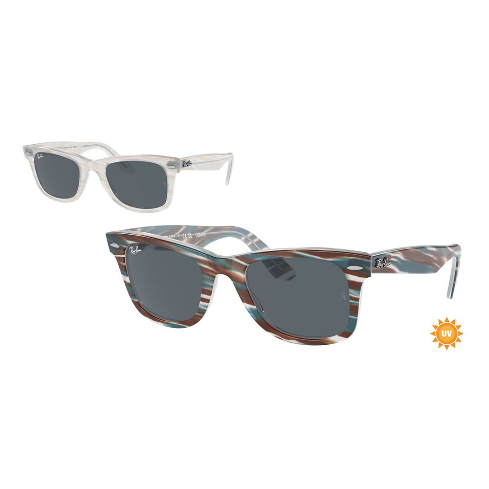 Gafas de Sol Unisex Ray-Ban 2140 1407R5 en acetato Gris