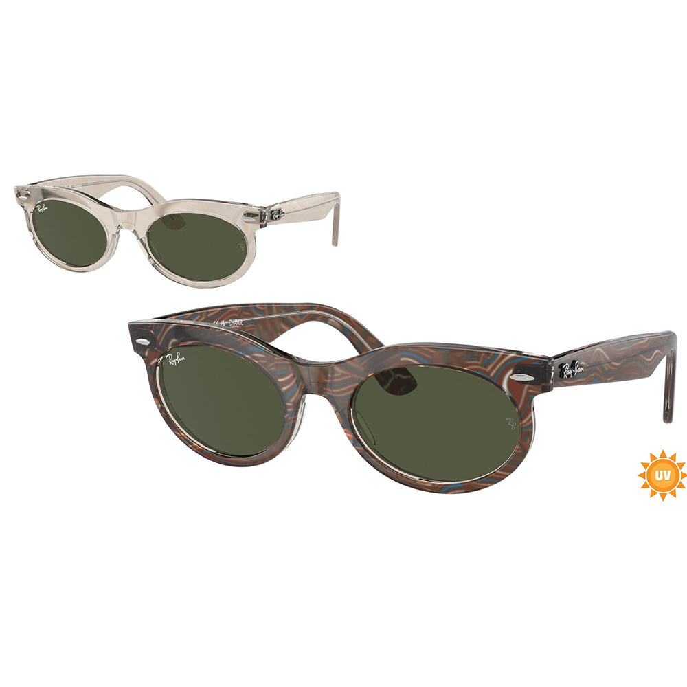Gafas de Sol Unisex Ray-Ban 2242 138331 en acetato Verde