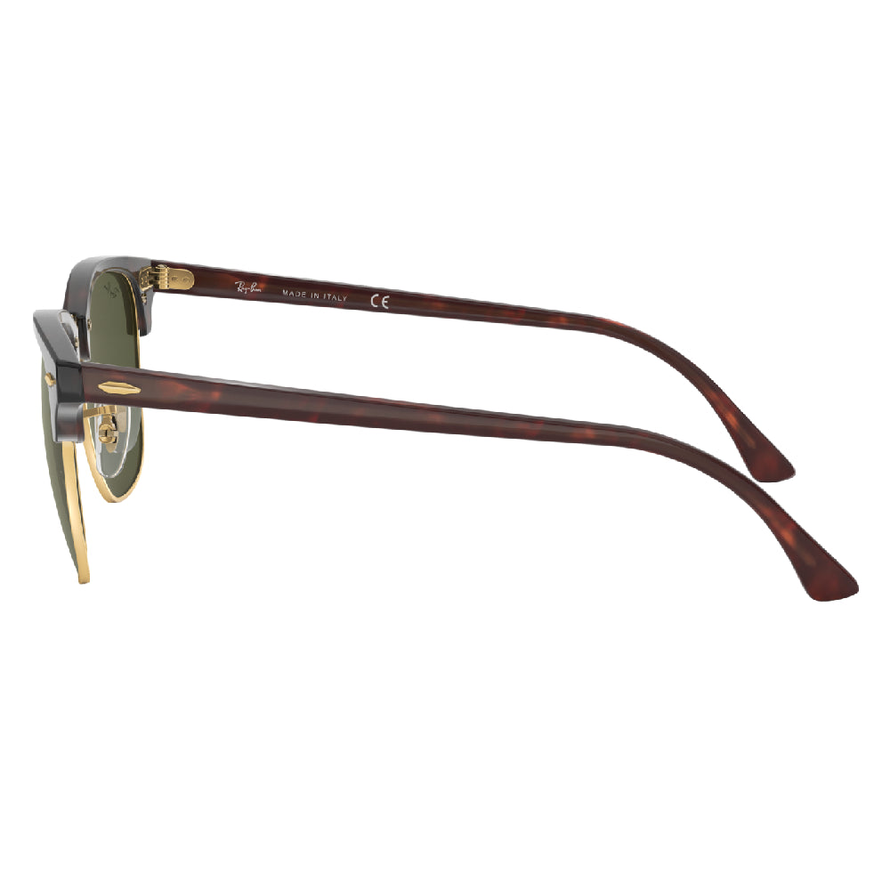 Gafas de Sol para Hombre Ray-Ban 3016 Clubmaster W0366 - cuadradas color Café