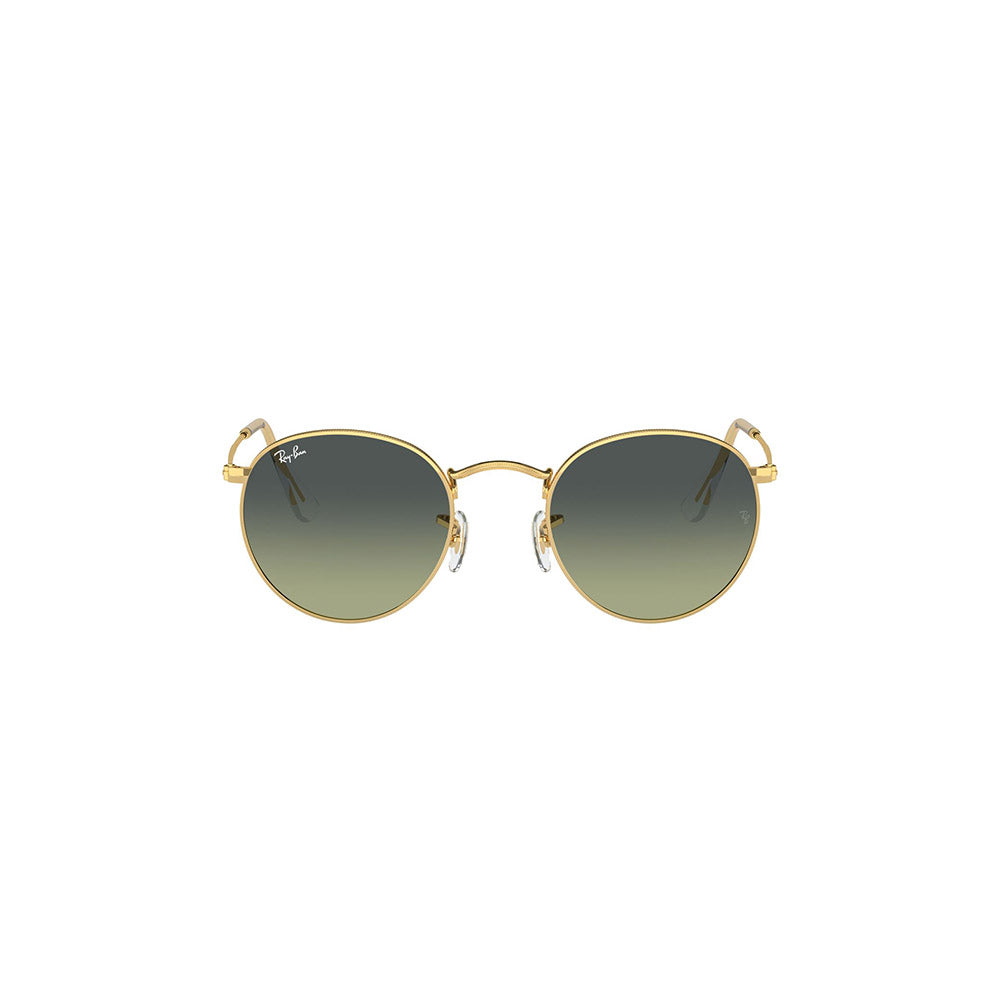 Gafas de Sol para Hombre Ray-Ban 3447 Round Metal 001/BH - Metálicas color Dorado