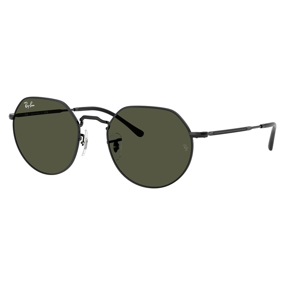 Gafas de Sol para Unisex Ray-Ban Jack 3565 002/31 - Metálicas color Negro