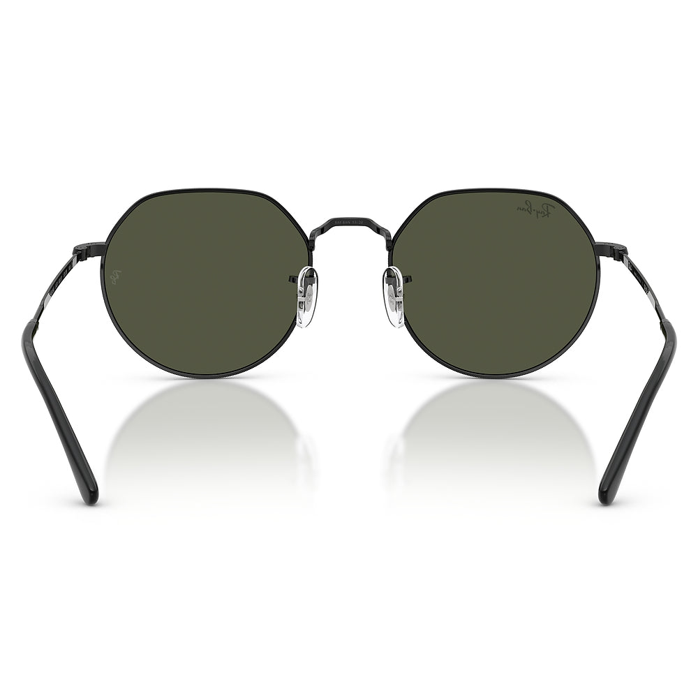 Gafas de Sol para Unisex Ray-Ban Jack 3565 002/31 - Metálicas color Negro