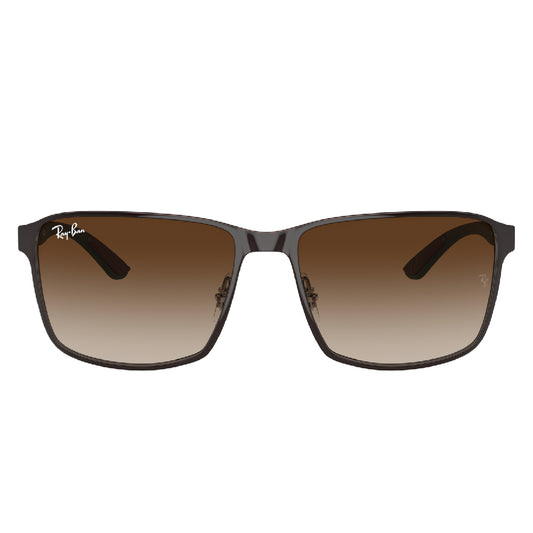 Gafas de Sol para Hombre Ray-Ban 3721 188/13 - cuadradas color Café