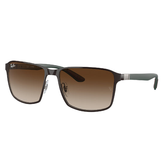 Gafas de Sol para Hombre Ray-Ban 3721 188/13 - cuadradas color Café