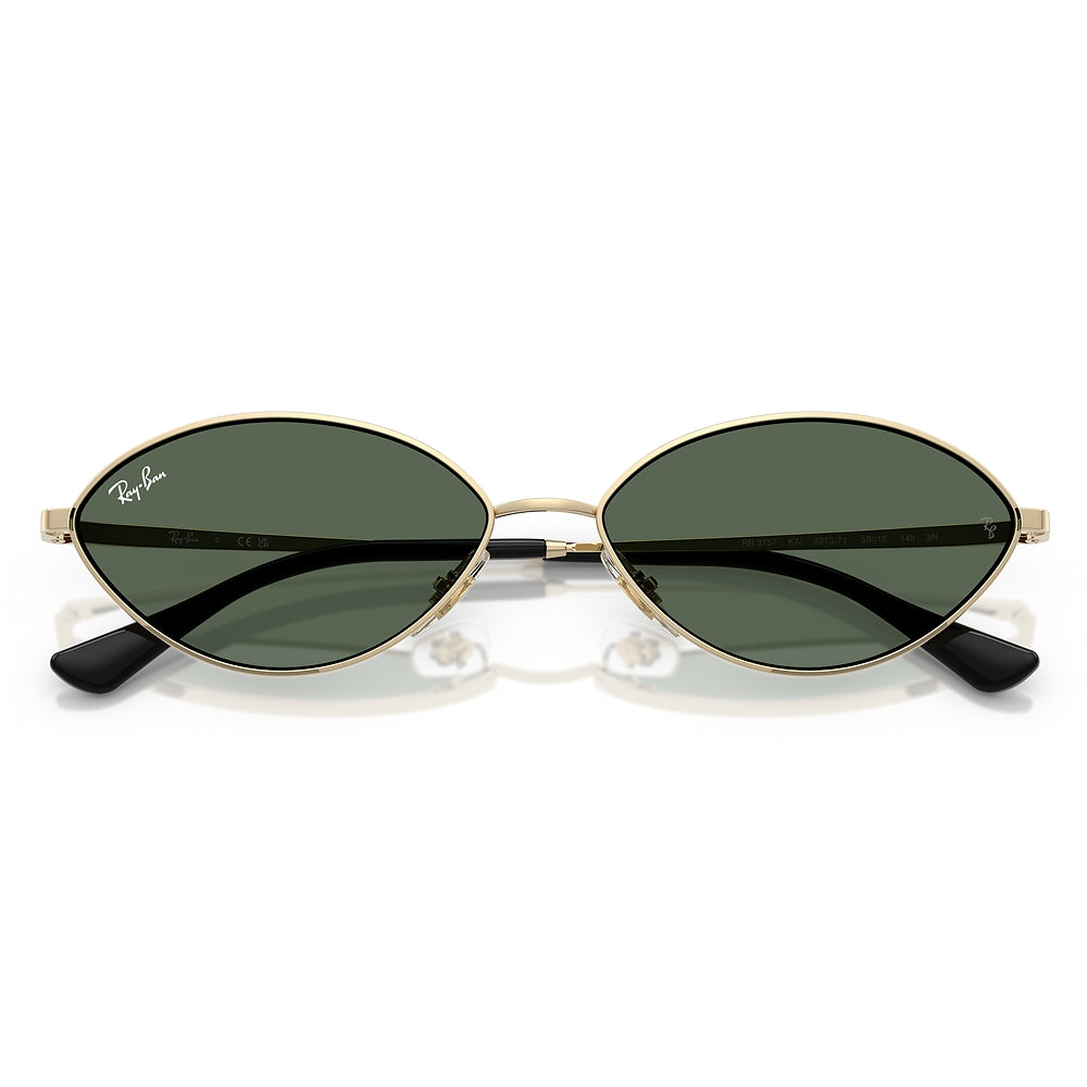 Gafas de Sol para Unisex Ray-Ban Kai 3757 921371 - Metálicas color Dorado