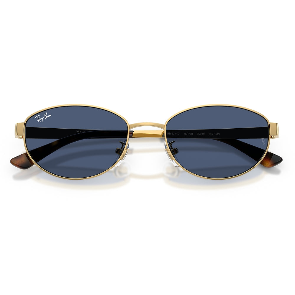 Gafas de Sol para Unisex Ray-Ban 3774D 001/80 - Metálicas color Dorado