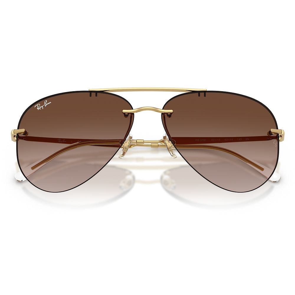 Gafas de Sol para Unisex Ray-Ban 3791 001/13 - Metálicas color Dorado