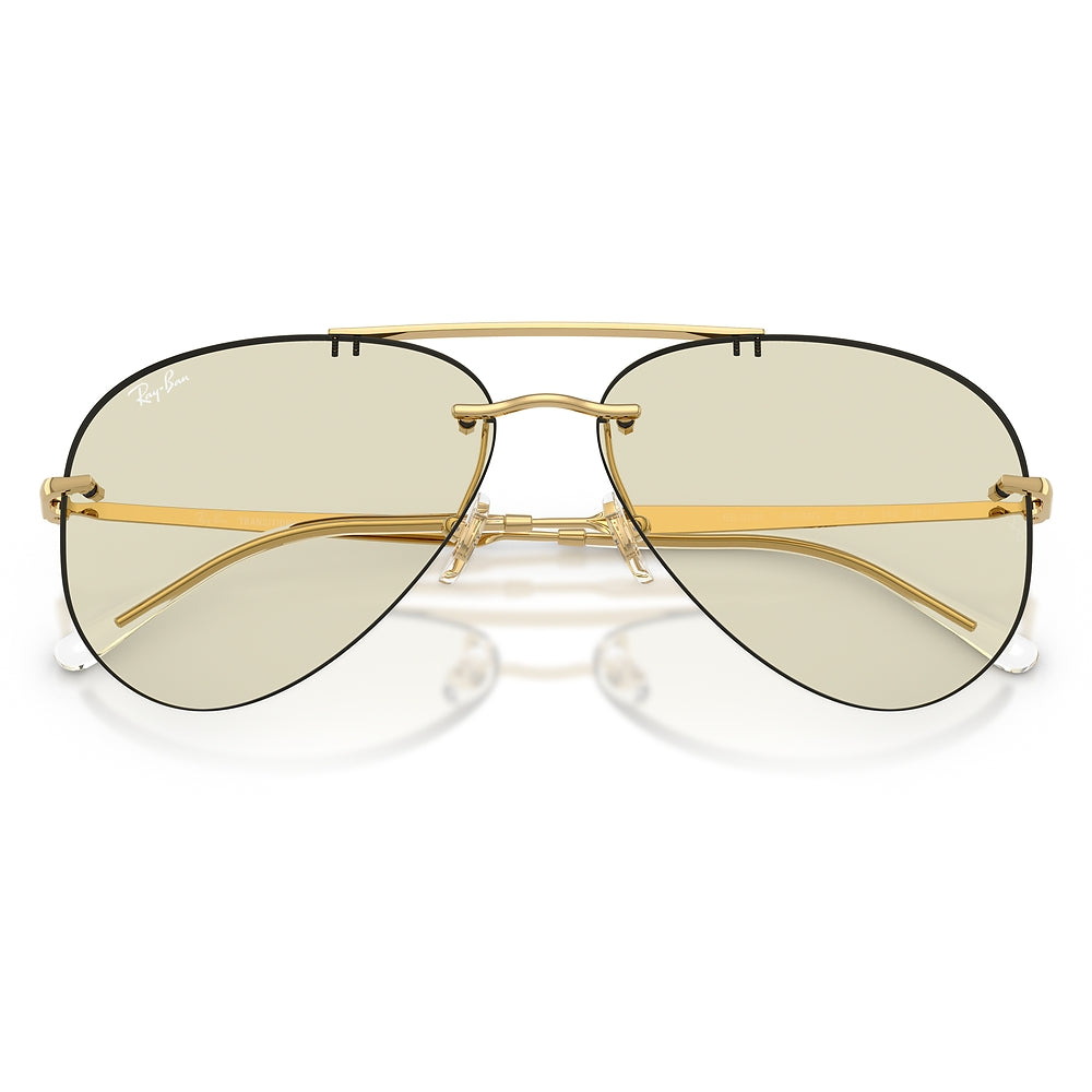 Gafas de Sol para Unisex Ray-Ban 3791 001/MG - Metálicas color Dorado