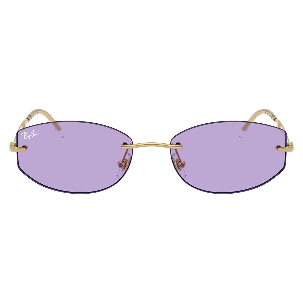 Gafas de Sol para Unisex Ray-Ban 3792 001/1A - Metálicas color Dorado