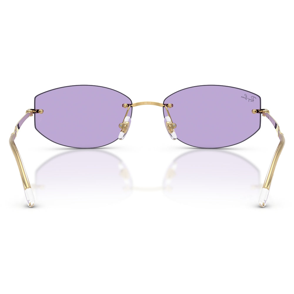 Gafas de Sol para Unisex Ray-Ban 3792 001/1A - Metálicas color Dorado