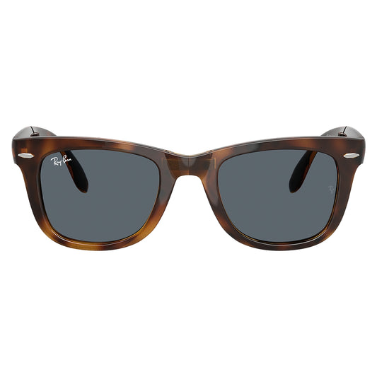 Gafas de Sol para Hombre Ray-Ban 4105 Folding Wayfarer 710/R5 - nylon color Café