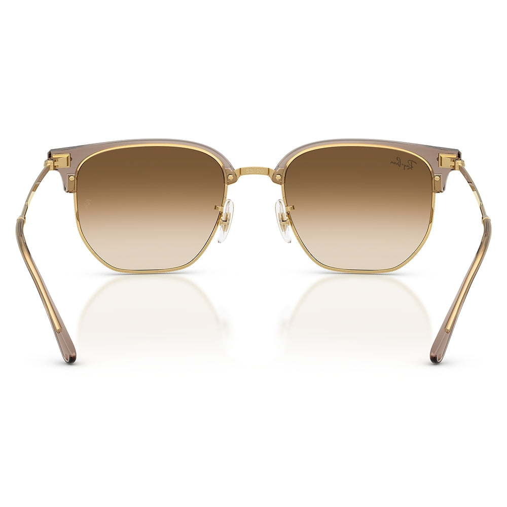 Gafas de Sol para Unisex Ray-Ban New clubmaster 4416 691851 - Metálicas color Café