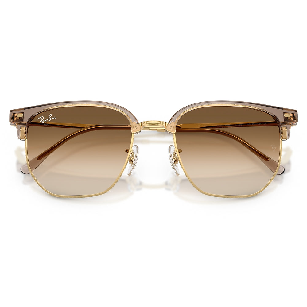 Gafas de Sol para Unisex Ray-Ban New clubmaster 4416 691851 - Metálicas color Café
